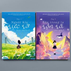 Combo 2 Cuốn Sách Đi Kiếm Mình Nơi Thế Gian Rộng Lớn: Ngoài Kia Rực Rỡ Bao Nhiêu, Bên Trong Rộn Rã Thế Nào (cô Sương Mai)