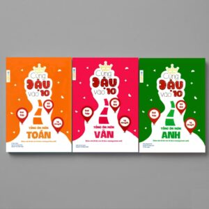 Combo 3 Cuốn Sách Cùng Đậu Vào 10 Môn Toán Văn Anh